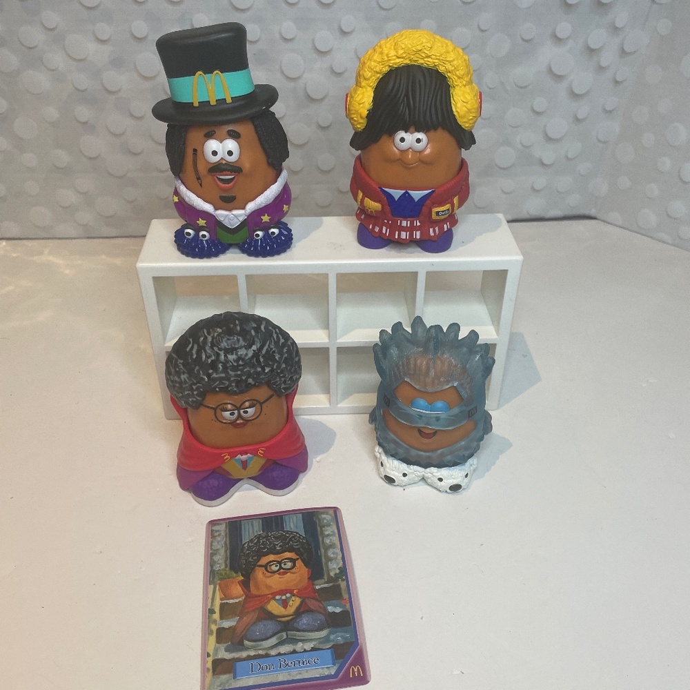 McDonald’s Kerwin Frost McNugget Buddies toys - set of 4